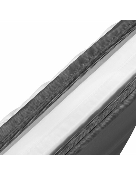 BN-LO-AURORA_GREY_CONCRETE,Lionelo - Patut co-sleeper 3 in 1, Aurora, Cu leganare si setare unghiulara, Include saltea cu densit