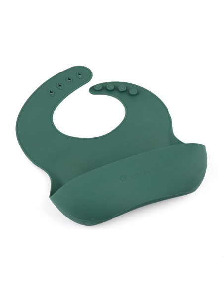 BN-706817,Petite&Mars - Baveta moale Take&Match, Reglabil, Cu buzunar colector, Silicon, Fara BPA, 6 luni+, Verde BN-706817,Petite&Mars - Baveta moale Take&Match, Reglabil, Cu buzunar colector, Silicon, Fara BPA, 6 luni+, Verde