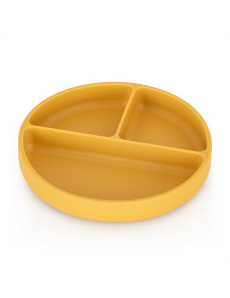 BN-715819,Petite&Mars - Farfurie compartimentata Take&Match, Rotunda, Cu ventuza si 3 compartimente, Silicon, Fara BPA, 500 ml,  BN-715819,Petite&Mars - Farfurie compartimentata Take&Match, Rotunda, Cu ventuza si 3 compartimente, Silicon, Fara BPA, 500 ml,