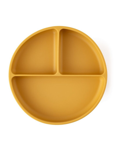 BN-715819,Petite&Mars - Farfurie compartimentata Take&Match, Rotunda, Cu ventuza si 3 compartimente, Silicon, Fara BPA, 500 ml,  BN-715819,Petite&Mars - Farfurie compartimentata Take&Match, Rotunda, Cu ventuza si 3 compartimente, Silicon, Fara BPA, 500 ml,