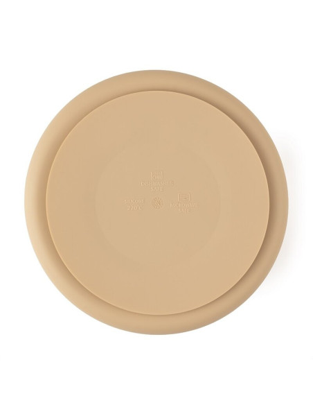 BN-715818,Petite&Mars - Farfurie compartimentata Take&Match, Rotunda, Cu ventuza si 3 compartimente, Silicon, Fara BPA, 500 ml,  BN-715818,Petite&Mars - Farfurie compartimentata Take&Match, Rotunda, Cu ventuza si 3 compartimente, Silicon, Fara BPA, 500 ml,