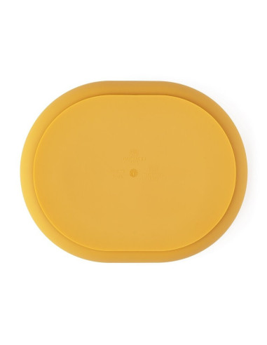 BN-717819,Petite&Mars - Farfurie compartimentata Take&Match, Ovala, Cu ventuza si 3 compartimente, Silicon, Fara BPA, 630 ml, 6 