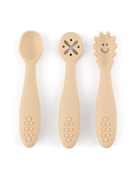 BN-721818,Petite&Mars - Set 3 lingurite, Diverse forme, Pentru supa, paste, alimente usoare, Dezvolta simturile si abilitatile s BN-721818,Petite&Mars - Set 3 lingurite, Diverse forme, Pentru supa, paste, alimente usoare, Dezvolta simturile si abilitatile s
