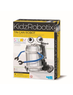 4M-03270,Kit constructie robot - Tin Can Robot, Kidz Robotix