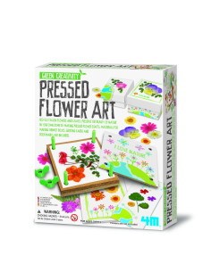 4M-04567,Kit creativ - Presa pentru flori si frunze, Green Creativity