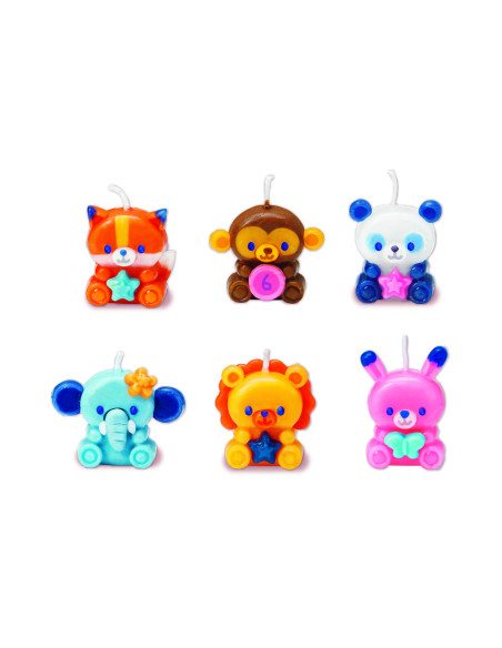 4M-04681,Set creativ DIY - Realizeaza lumanari in forma de animalute