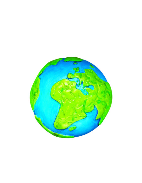 4M-03546,Atelier creativ Modeleaza si picteaza - Spatiu - straluceste in intuneric