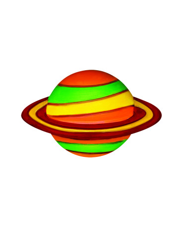 4M-03546,Atelier creativ Modeleaza si picteaza - Spatiu - straluceste in intuneric