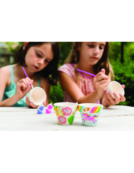 4M-04781,Set creativ - Picteaza propriile ghivece de teracota