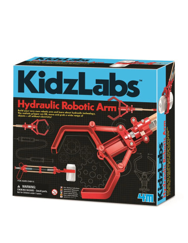 4M-03414,Brat robotic hidraulic, KidzLabs