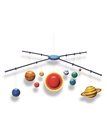 4M-05520,Kit Constructie Sistemul Solar 3D, straluceste in intuneric