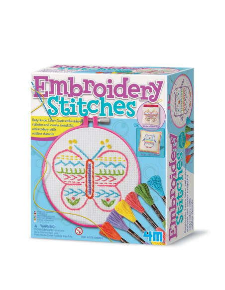 4M-02763,Kit de broderie cu goblen pentru copii 4M-02763,Kit de broderie cu goblen pentru copii