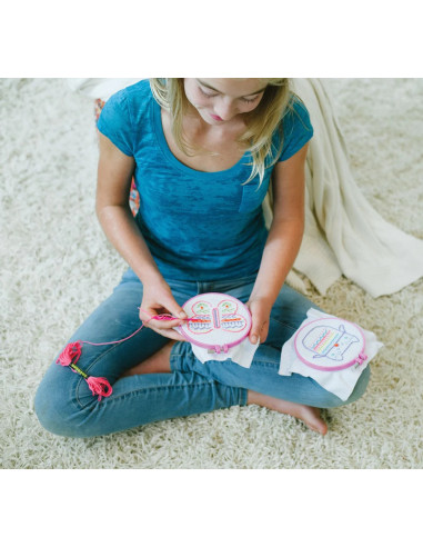 4M-02763,Kit de broderie cu goblen pentru copii 4M-02763,Kit de broderie cu goblen pentru copii