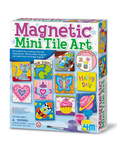 4M-04563,Set cu placute creative de pictat - magnetic