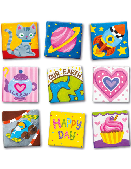 4M-04563,Set cu placute creative de pictat - magnetic