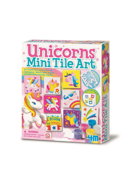 4M-04740,Set cu placute creative de pictat - Unicorn