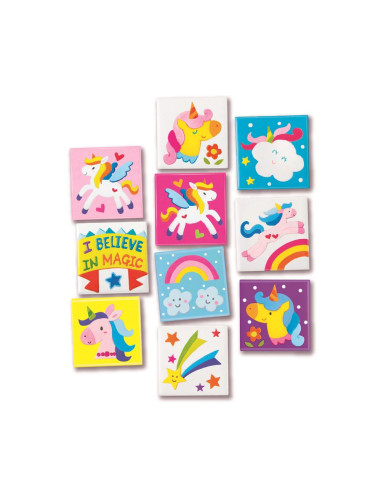 4M-04740,Set cu placute creative de pictat - Unicorn