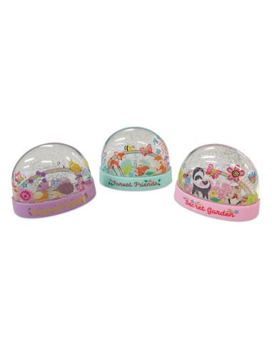 4M-04795,Set creativ - Globuri de cristal cu Curcubeu si sclipici