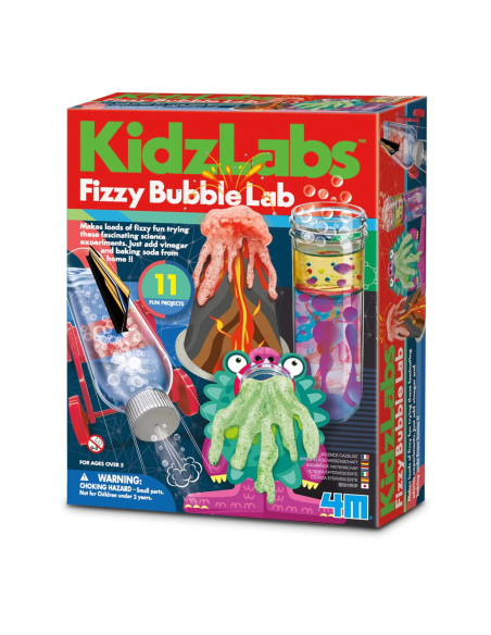 4M-03454,Laborator cu bule efervescente KidzLabs 4M-03454,Laborator cu bule efervescente KidzLabs