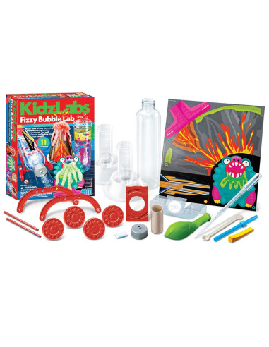 4M-03454,Laborator cu bule efervescente KidzLabs 4M-03454,Laborator cu bule efervescente KidzLabs