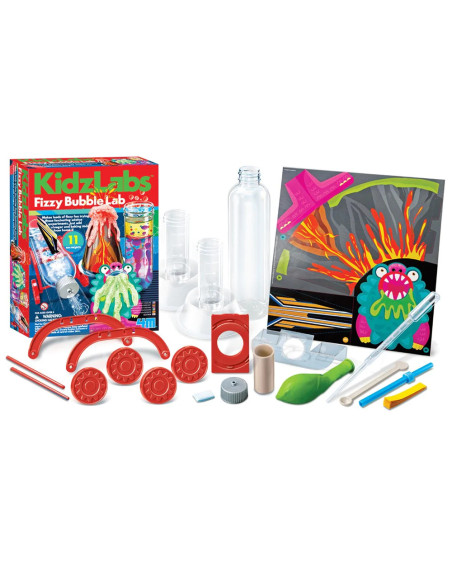 4M-03454,Laborator cu bule efervescente KidzLabs 4M-03454,Laborator cu bule efervescente KidzLabs