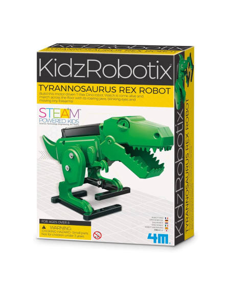 4M-03460,Kit constructie robot - T-Rex, Kidz Robotix 4M-03460,Kit constructie robot - T-Rex, Kidz Robotix