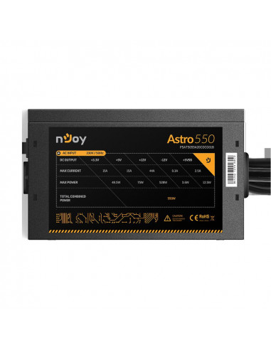 Sursa nJoy Astro 550, 80+ Bronze, DC to DC, PFC Activ