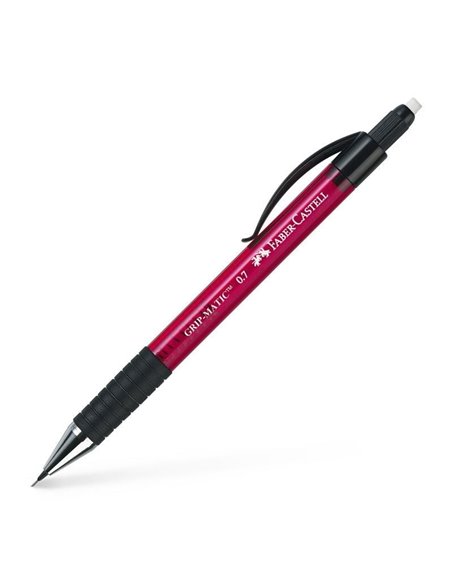 FC137721,Creion mecanic FABER-CASTELL GRIP-MATIC 1377 0.7mm, Rosu FC137721,Creion mecanic FABER-CASTELL GRIP-MATIC 1377 0.7mm, Rosu