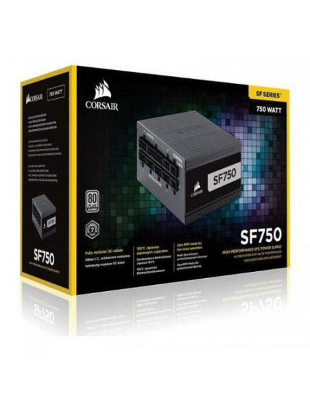 Sursa Corsair SF Series SF750, 80 PLUS Platinum, 750