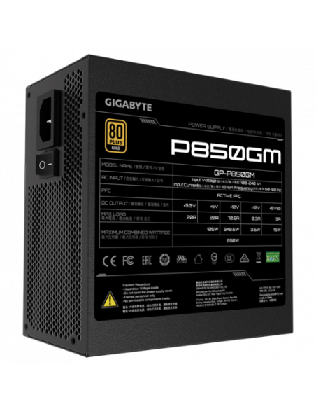 SURSA GB P850GM 850W 80 PLUS GOLD,GP-P850GM