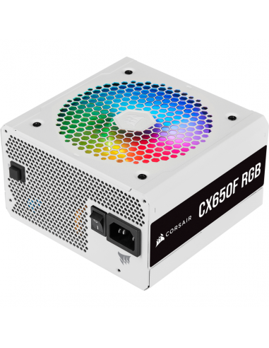 Sursa Corsair CX650F RGB White 80+ Bronze, 650W,CP-9020226-EU