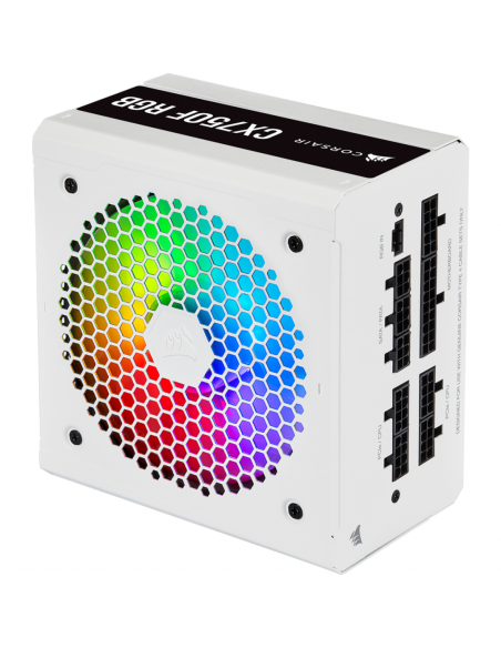Sursa Corsair CX750F RGB White 80+ Bronze, 750W,CP-9020227-EU
