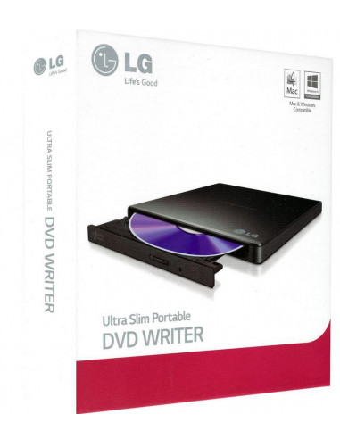 Unitate optica HITACHI-LG, DVD+/-RW, 8x, GP57EB40, extern, USB