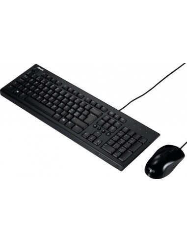 KEYBOARD +MOUSE OPTICAL U2000/ENG BLA 90-XB1000KM00020-