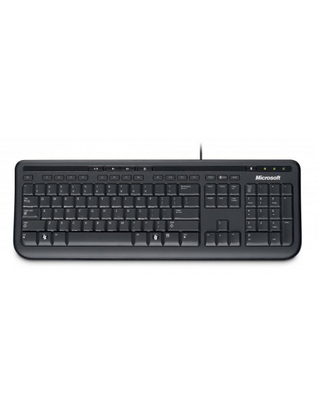 Tastatura Microsoft 600 Wired Multimedia, neagra,ANB-00019