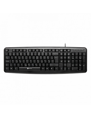 Tastatura Serioux 9400 ROMANIA, cu fir, RO layout, neagra, 104