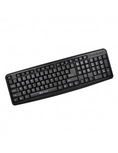 Tastatura Serioux 9400USB, cu fir, US layout, neagra, 104 2