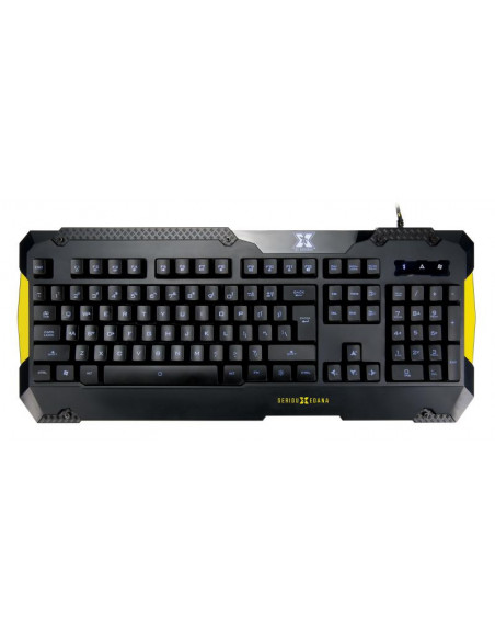Tastatura gaming X by Serioux, Edana, taste iluminate 4 culori