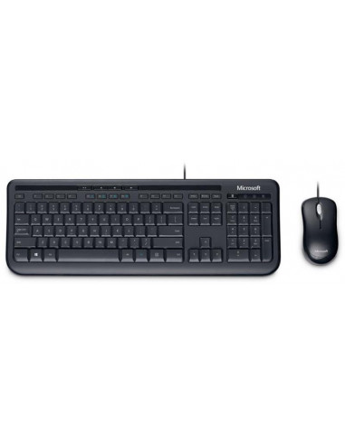 Kit tastatura + mouse Microsoft 600 Wired Desktop