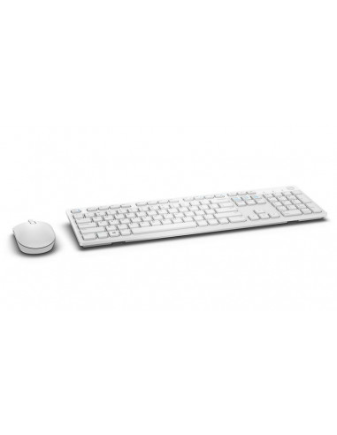 Kit tastatura si mouse Dell KM636, Wireless, alb,580-ADGF
