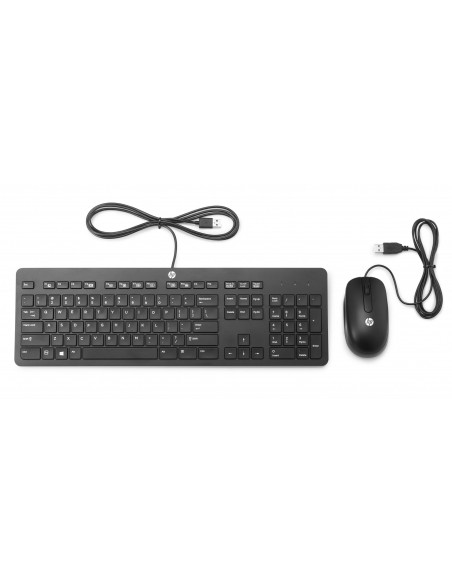 T6T83AA,Tastatura si mouse HP Slim USB Keyboard and Mouse, T6T83AA