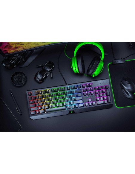 Tastatura Razer Blackwidow cu fir Razer Green Mechanical