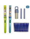 EAN-7276+8101,Set stilouri cu cerneala termosensibila + Rezerve, Sheep world, Verde