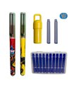 EAN-7245+8101,Set stilouri cu cerneala termosensibila + Rezerve, Rosu