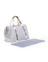 CH-CWMBBSCOW,Geanta de infasat Childhome Mommy Bag Signature Alb