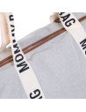 CH-CWMBBSCOW,Geanta de infasat Childhome Mommy Bag Signature Alb