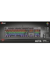 Tastatura Trust GXT 865 Asta, Mechanical Gaming, neagra,TR-22630