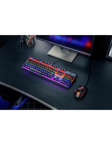 Tastatura Trust GXT 865 Asta, Mechanical Gaming, neagra,TR-22630