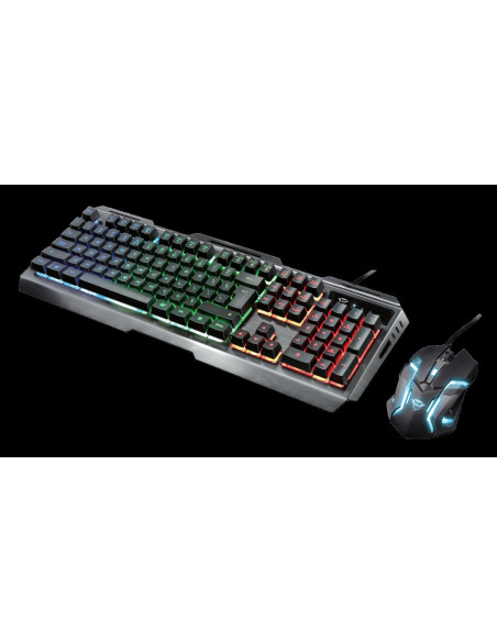 Kit Tastatura + Mouse Trust GXT 845 Tural Gaming, negru,TR-22457