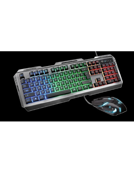 Kit Tastatura + Mouse Trust GXT 845 Tural Gaming, negru,TR-22457